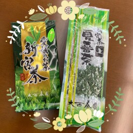 大西茶園さんから新宮茶をいただきました！
